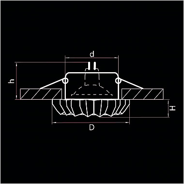 Встраиваемый светильник Lightstar Solo Ray 002120