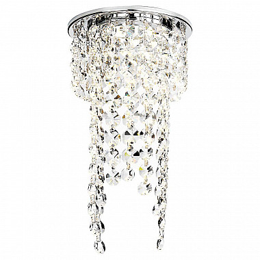 Встраиваемый светильник Ambrella light Crystal K2071 CH/CL