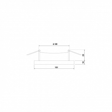 Встраиваемый светильник Elektrostandard 124 MR16 черный/серебро 4690389168857