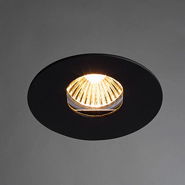 Встраиваемый светильник Arte Lamp Accento A3219PL-1BK