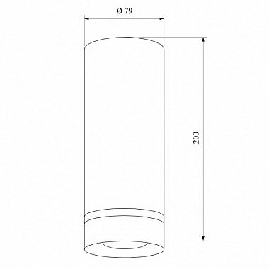 Точечный светильник Topper DLR022 12W 4200K черный матовый