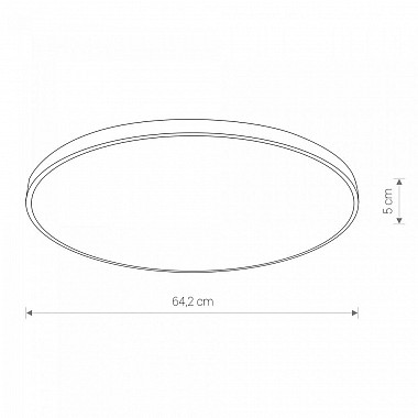 Потолочный светодиодный светильник Nowodvorski Agnes Round Led 8210