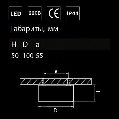 Потолочный светодиодный светильник Lightstar Zolla 213911