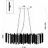 Подвесная люстра Mineral FR1010PL-10G1