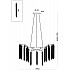 Подвесная люстра Mineral FR1010PL-08G