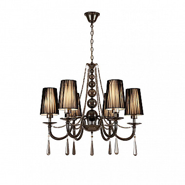 Подвесная люстра Lumina Deco Fabione LDP 1200-6 BK