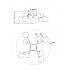 Потолочная люстра Bethany FR5116CL-09BS