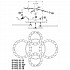 Потолочная люстра Seven Fires Oden SF7052/5C-CR-BL