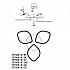Потолочная люстра Seven Fires Lejv SF7068/4C-AB-BL