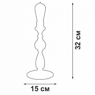 Настольная лампа Vitaluce V1793-0/1L