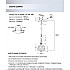 Подвесной светильник Finela SF4046/1P-BK-AM