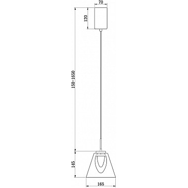 Подвесной светильник Fume FR5399PL-L4BS