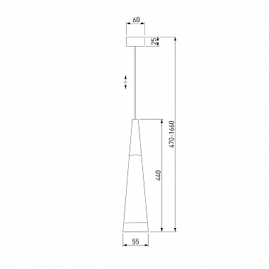 Подвесной светодиодный светильник Elektrostandard DLR038 7+1W 4200K золото 4690389146343