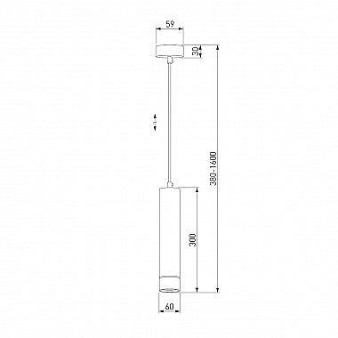 Подвесной светильник Elektrostandard DLN107 GU10 белый/серебро 4690389148637