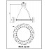 Подвесной светильник Nicola WE159.24.303