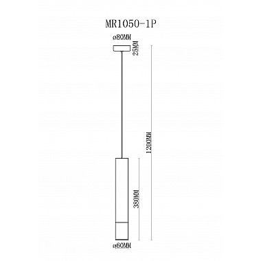 Подвесной светильник Klara MR1050-1P