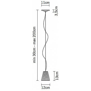 Подвесной светильник Flow D87A0101