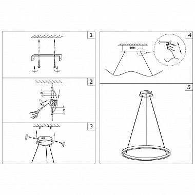 Подвесной светодиодный светильник Kink Light Тop 08213,19(3000K)