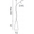 Подвесной светильник VITTORIA SP VITTORIA G D1 CR/NI