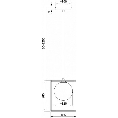 Подвесной светильник Trinity FR5113PL-01G