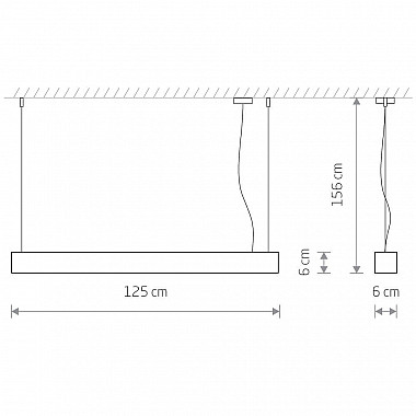 Подвесной светильник Nowodvorski Soft Led 120x6 7525