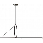 Подвесной светильник Zoom 8075P/S-18W-3000K MBK-WH