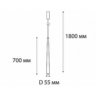 Подвесной светодиодный светильник Italline IT03-1428 coffee