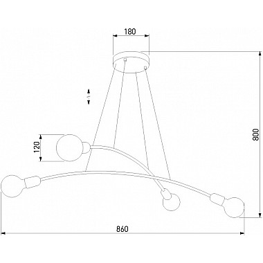 Подвесной светильник Helix 2724 Helix Black