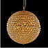 Подвесной светильник Corso MD103204-9A gold/amber