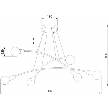 Подвесной светильник Helix 2728 Helix Gold