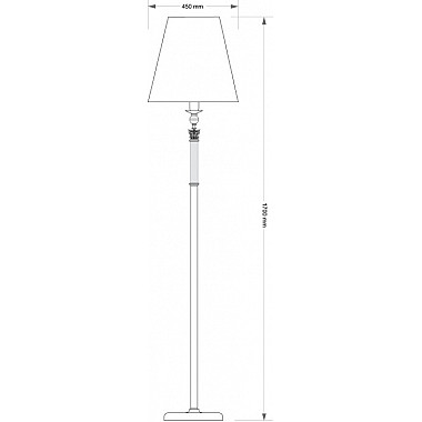 Торшер Meleze MER-LS-1(P/A)