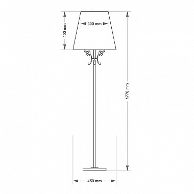 Торшер Kutek Mood Flor FLO-LS-1 (N)