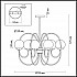 Подвесная люстра Lumion Scarlett 4482/8C