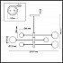 Подвесная люстра Lumion Estelle 4418/6C