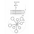 Потолочная люстра Eva MR1220-8CL