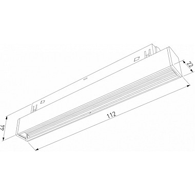 Трековый светильник Slim Magnetic 85007/01