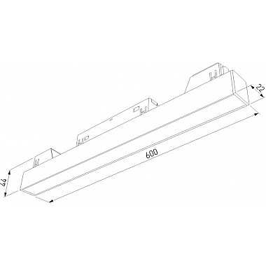 Трековый светильник Slim Magnetic 85034/01