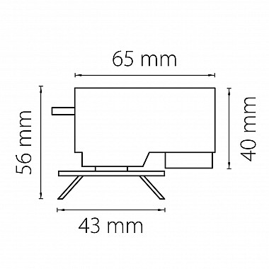 Адаптер для шинопровода Lightstar Asta 592029