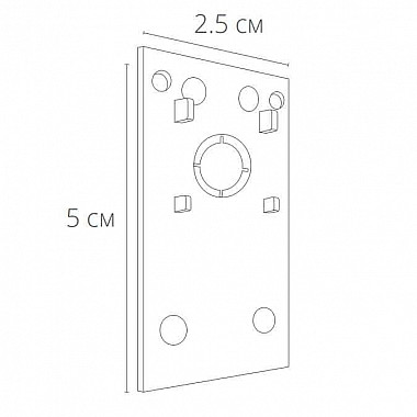 Заглушка Arte Lamp Linea-Accessories A482033