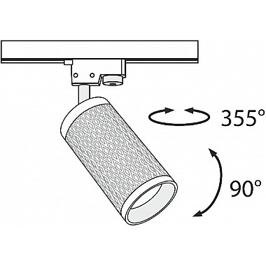 Трековый светильник Track lamps TR011-1-GU10-G