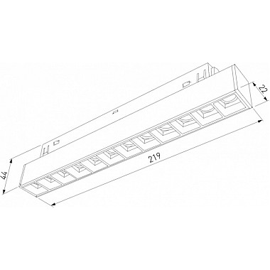 Трековый светильник Slim Magnetic 85005/01