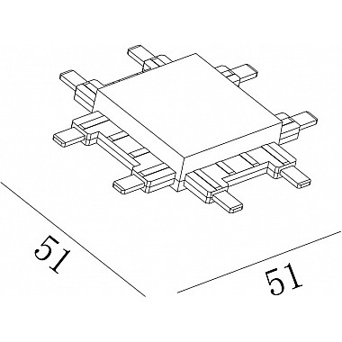 Коннектор SLIM CN-SLIM-BL-X