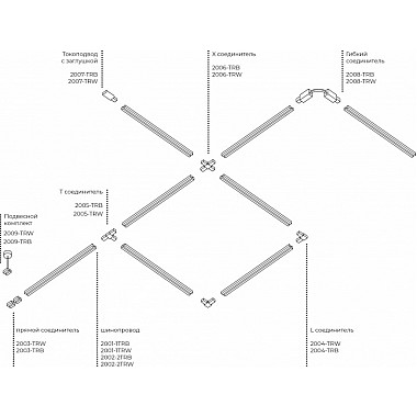 Подвесной комплект 2002 2009-TRB