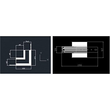 Соединитель угловой Magic track Inner corner DLM01B Sp