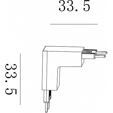 Коннектор SLIM CN-SLIM-BL-TL