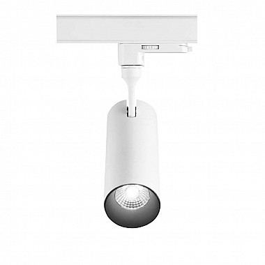 Трековый светодиодный светильник Ideal Lux Smile 30W Cri80 50 3000K Wh 190051