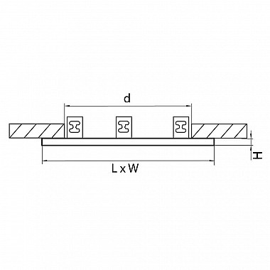 Рамка Lightstar Intero 16 217537