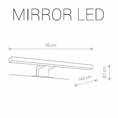 Подсветка для зеркал Nowodvorski Mirror Led 9340