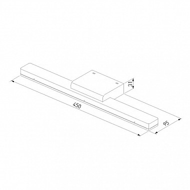 Подсветка для зеркал Elektrostandard Protect LED алюминий MRL LED 1111 4690389169779