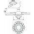 Точечный светильник N1555 N1554-Chrome